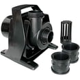 thumbnail image 2 of Little Giant FP9 115-Volt, 8100 GPH Wet Rotor Submersible or Inline Pond/Fountain Pump with 26-Ft. Cord, Black, 566137, 2 of 8