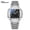 Silver case with black steel strap - men's model, variant on Women's and men's watches, men's and women's quartz watches, waterproof fashion couple's wristwatches, business pair watches, luminous waterproof men's and women's wristwatches, trendy