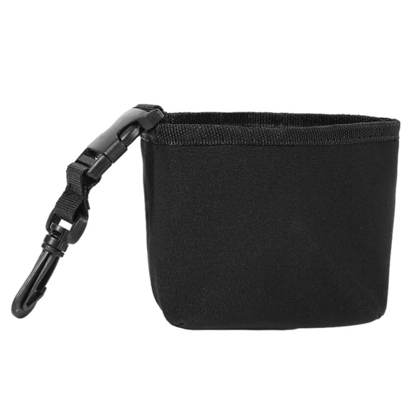 Zeiwohndc Golf Ball Cleaner Pouch, Portable Golf Ball Washer Small Golf Pouch with Clips