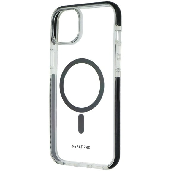 MyBat Pro Vivid Series Case for MagSafe for Apple iPhone 15 Plus - Black/Clear