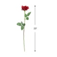 thumbnail image 5 of Allstate Long Stem Artificial Blooming Rose Spray  - 23" - Red, 5 of 9