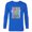 Royal, variant on Hercules Do You Even Lift 90s - Long Sleeve T-Shirt for Men – Customized-Royal