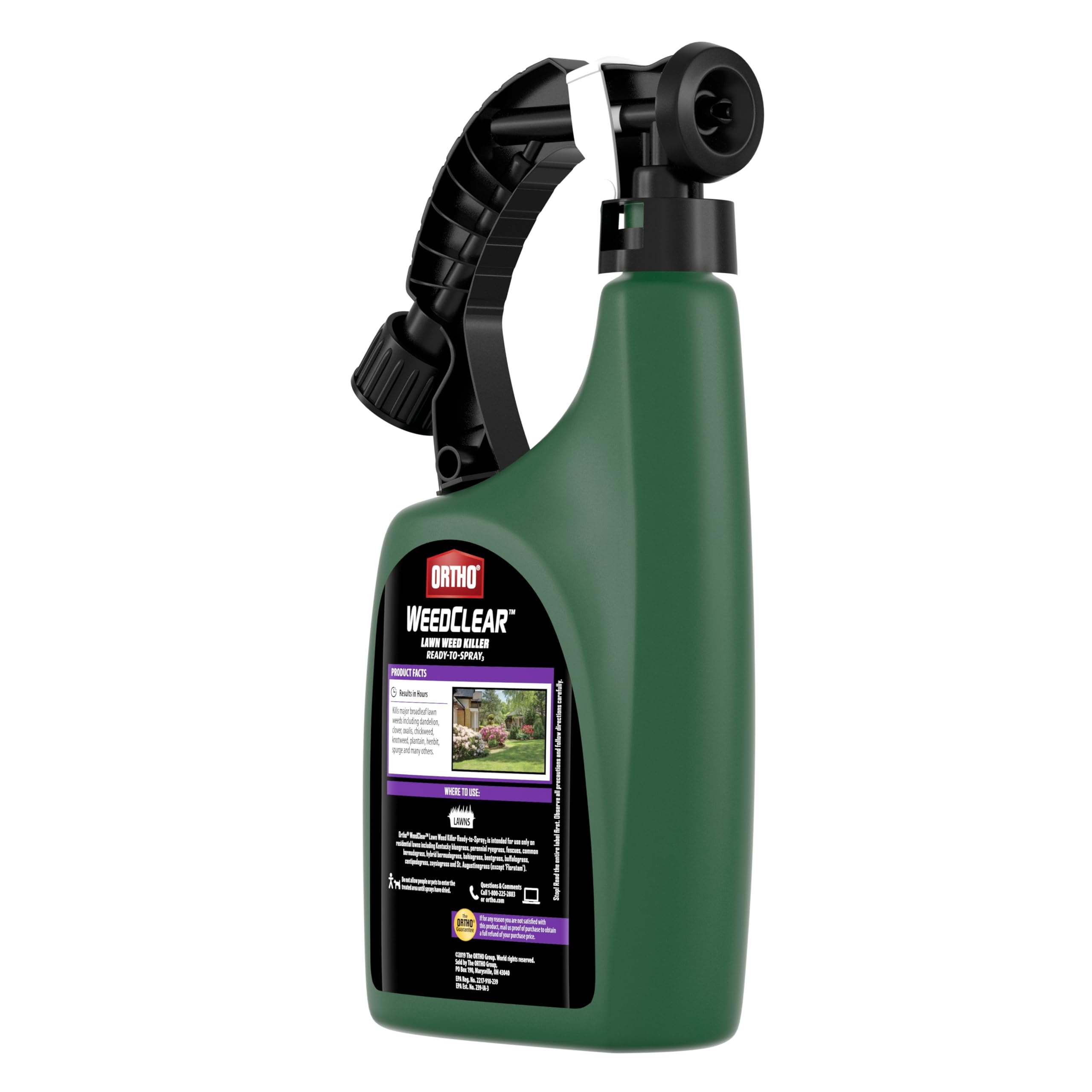 Ortho WeedClear Lawn Weed Killer Ready to Spray3: for Southern Lawns, 32 oz. 2-Pack