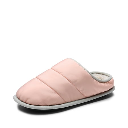 

Dream Pairs Women s Cozy Memory Foam House Slippers with Fuzzy Wool-Like Lining Slip-on Washable Indoor Bedroom House Shoes SDSL229W PINK Size 11