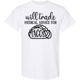 thumbnail image 3 of Inktastic Will Trade Medical Advice for Tacos Funny Nurse T-Shirt, 3 of 5
