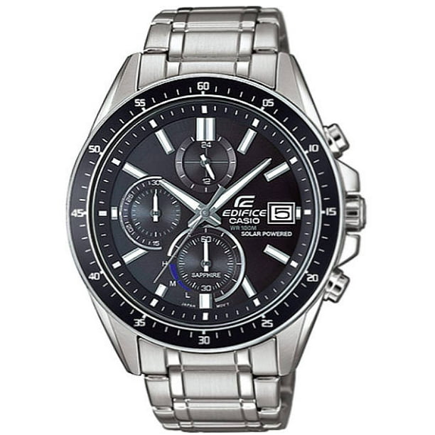 casio edifice solar powered chronograph
