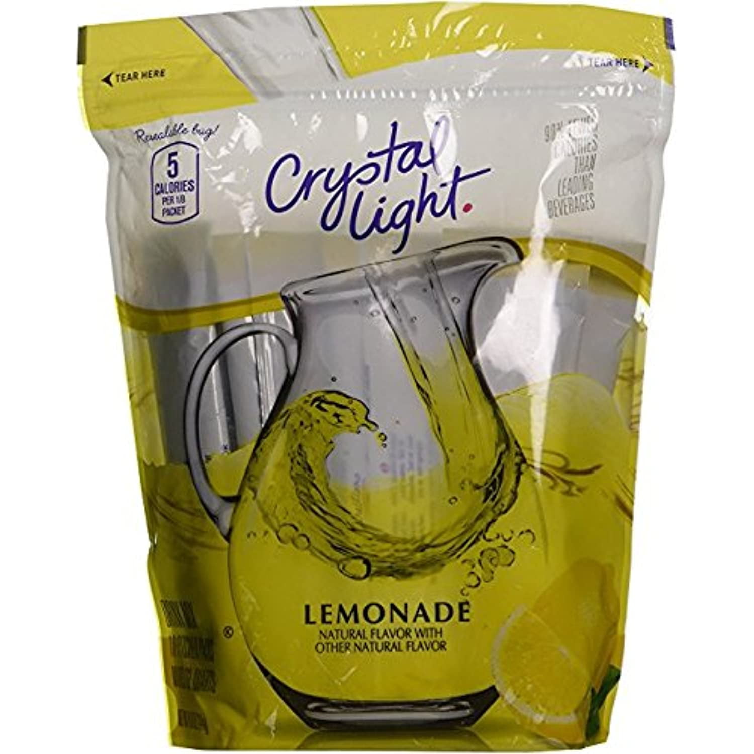Crystal Light Lemonade 3Pack (16 Count , 8.6 Oz) Yklfdw