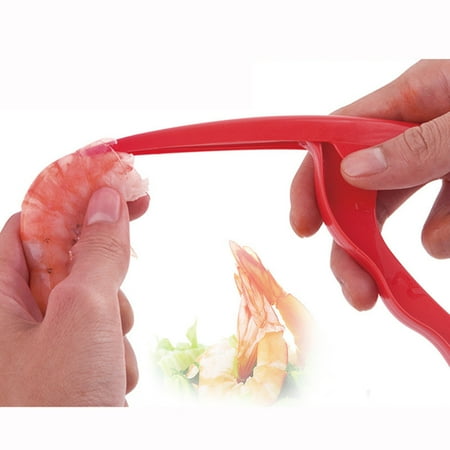 

Cooking Utensils Cooking Utensils Cooking Utensil Set Prawn Peeler Shrimp Deveiner Peel Device Creative Kitchen Tools Red