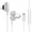 White, variant on Wired in-Ear USB-C Headphones w/Mic Control, USB-C Earbuds Earphones, Dynamic Crystal-Clear Sound, Ergonomic Comfort-Fit