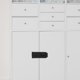 thumbnail image 5 of Cerradura de puerta con pestillo seguro, cerrojo de seguridad, cerrojo de acero inoxidable resistente para cobertizo, puerta de granero, uso en exteriores e interiores., 5 of 7