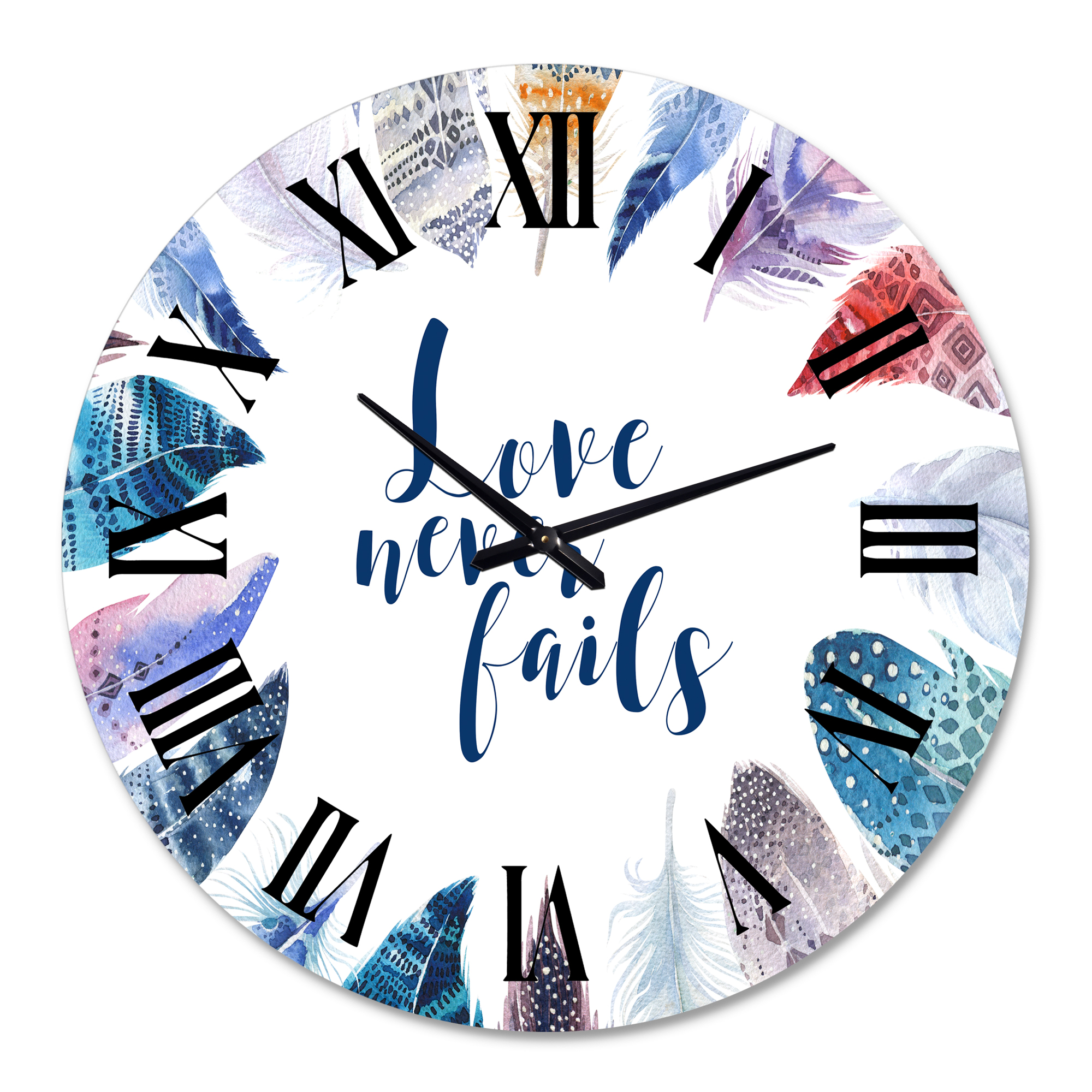 Designart 1 in Bohemian Wall Clock