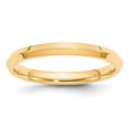 thumbnail image 6 of 14K Yellow Gold 2.5mm Knife Edge Comfort Fit Band Ring Size 7, 6 of 7