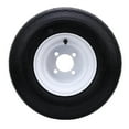thumbnail image 1 of Lawn Mower Tire On Wheel, Versatile Excellent Grip Puncture Proof 18x8.50-8 Tubeless Tire with Rim Rubber Compound  for Riding Lawn Mower, 1 of 7
