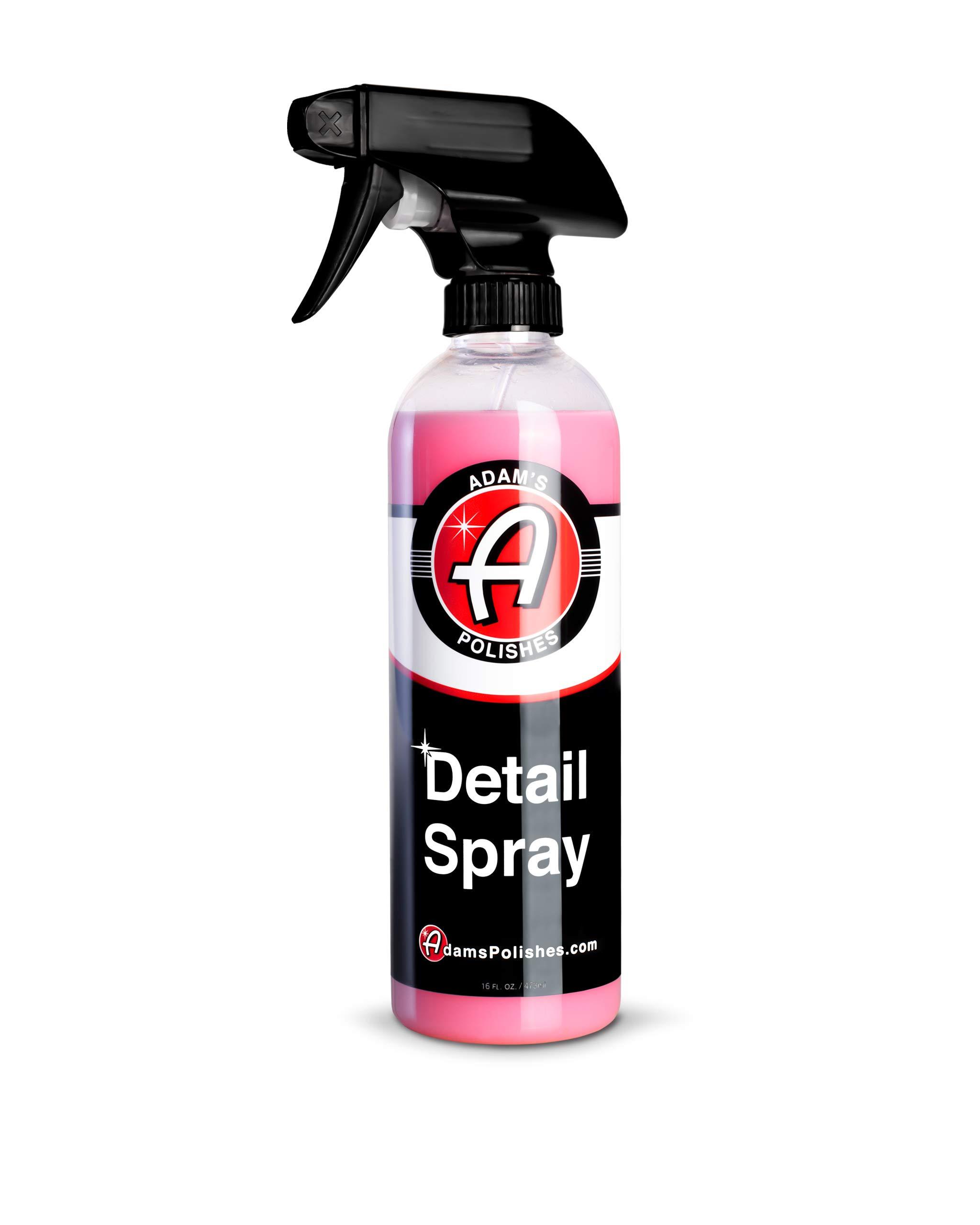 Adam's Detail Spray Quick Waterless Detailer Spray for Car Detailing