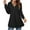Black, variant on gakvbuo Fall Plus Size Sweaters for Womens Fall Clothes Long Sleeve Tops Hooded Tunic Tops Button Swing Pullover Hoodie Sweatshirts