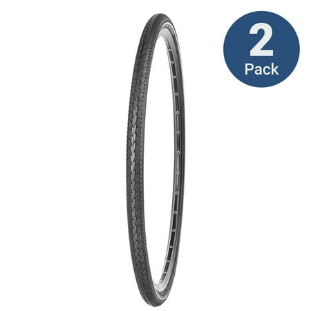 One0One Protect 700 x 35C Urban/Commuter Wire Bead Puncture-resistant Tire (2 (Best Puncture Resistant Bike Tires)