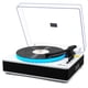 thumbnail image 1 of Tocadiscos P&No.1 con tocadiscos, 3 velocidades y altavoces, color blanco, 1 of 8