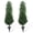 90CM, variant on Ataucjin Set of 2 Artificial Cedar Topiary Trees, UV Resistant Outdoor Faux Cypress Plants for Front Porch, Garden & Patio, Realistic Fake Evergreen Trees with Ground Spikes for Home Decor.3ft/4ft