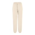 thumbnail image 5 of Women Pants Women Casual Pants White Baggy Pants Women Trouser Style Lounge Pants Women Wide Leg Womens Pants Summer Clothes for Women, 5 of 5