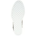 thumbnail image 4 of Journee Womens Clara Round Toe Inside Zip Wedge Sneakers, Widths Available, 4 of 10