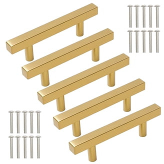 HDJNal 6 Pcs 65mm Gold Drawer Pulls, Ring Pulls for Cabinet Dresser Gold  Cabinet Pulls, Cabinet Handles Gold Cabinet Pulls, Dresser and Drawer  Handles, Brass Knobs and Pulls - Walmart.com