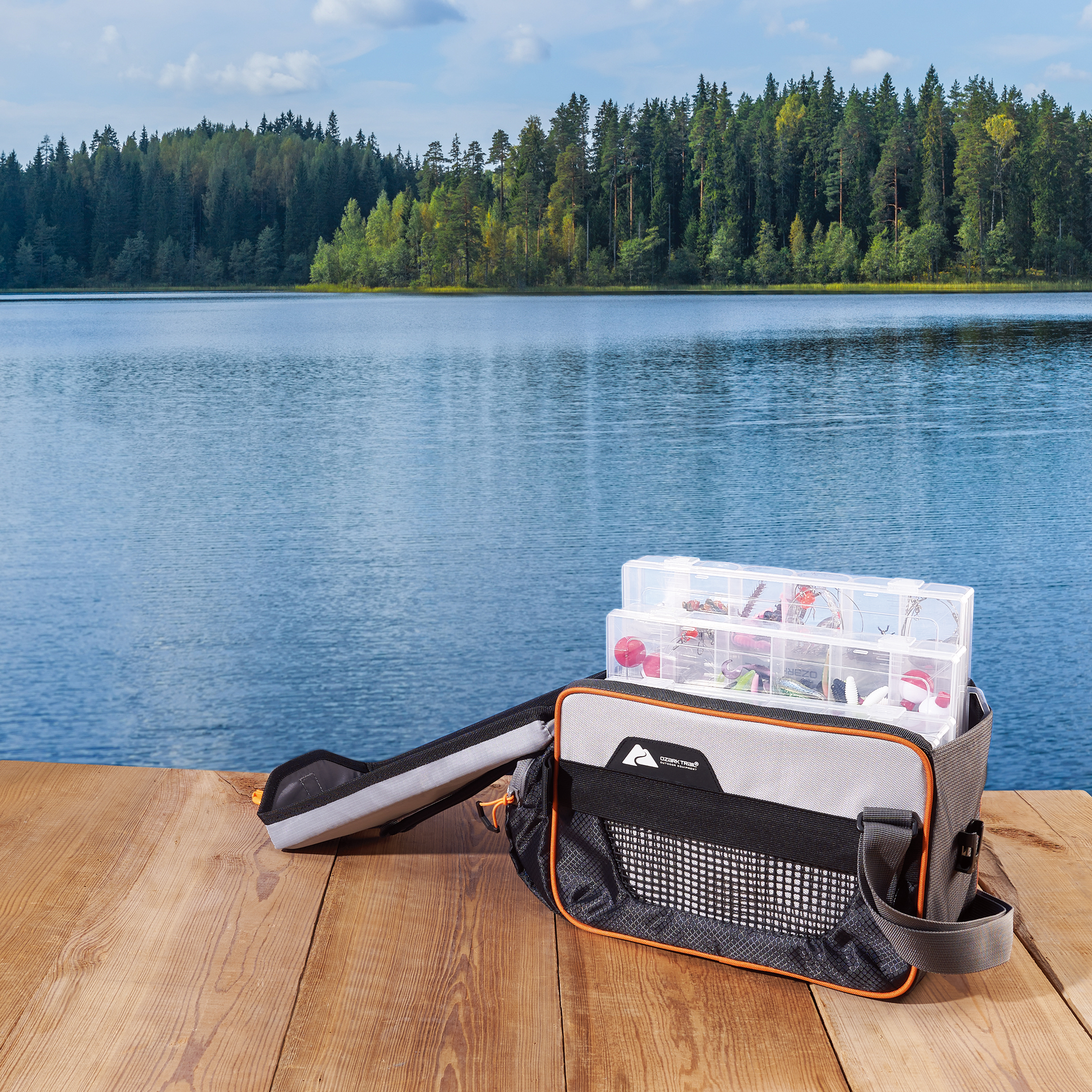 Ozark Trail 3600 Tackle Bag with Four Trays photo 2
