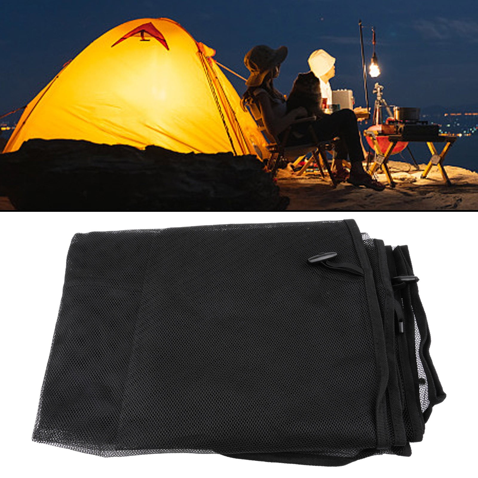 Ana 1 * Net Cover Bug Mesh Net Cover For Beach Folding Stroller Wagon Cart Accessories Outdoor Camping Hiking Picnic Equipment