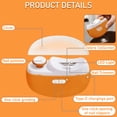thumbnail image 5 of Aorsher 3 In 1 Electric Nail Clippers with Polish, USB Rechargeable Automatic Fingernail Clippers with Light, Battery Powered Nail Trimmer for Elderly, Adults and Women, 5 of 14