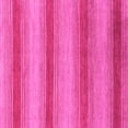 thumbnail image 1 of Ahgly Company Indoor Square Abstract Pink Modern Area Rugs, 3' Square, 1 of 4