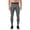 Black/Grey Space Dye, variant on ClimateRight by Cuddl Duds Men’s Warm Plush Warmth Base Layer Pant, Sizes S-3X