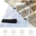 thumbnail image 3 of SKYSONIC Beach Towels 30"x60", Starfish Seashells Summer Beach Camping Towels Tropical Ocean Sea Sand Free Beach Towel, Large Beach Towels Quick Dry Bath Travel Towels Pool Yoga Beach Mat for Men WOM, 3 of 7