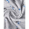 thumbnail image 7 of DARING DIVA Women's Ruffle Trim  Ruffled Camisole Tank Top and Shorts Pajamas Set M Gray, 7 of 7