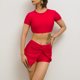 thumbnail image 4 of Trajes de baño tankini para mujer, moda, cómodo bikini de color sólido, traje de baño de color liso para mujer, conjuntos de bikinis, traje de baño de dos piezas para mujer, 4 of 5