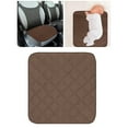 thumbnail image 2 of Absorbent Reusable Incontinence Chair Pad Chair Cover Seat Protector Washable Cotton Pad 56x53cm (2 Pack), 2 of 9