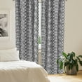 thumbnail image 2 of Ambesonne Antique Curtains, Lace Gothic Pattern, Pair of 28"x63", Grey Black, 2 of 5