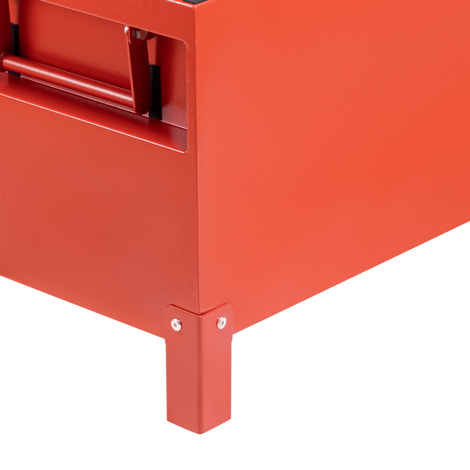 Heavy Duty Aluminum Truck Tool Box - Lockable Jobsite Storage Chest with Side Handles, Tool Organizer for Pickup Truck Bed, RV or Trailer