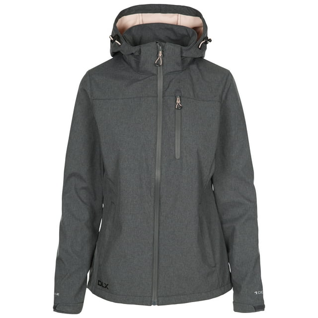 DLX Womens Softshell Jacket Water Resistant Windproof Outdoor Coat Claren II