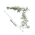 thumbnail image 3 of Pre-lit Olive Vine Fairy Light - 5.9FT 96 LED Battery Operated Garland with Timer, Artificial Olive Branch Lighting for Christmas Fireplace, Mantle, and Home Decor, 3 of 8