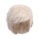 thumbnail image 3 of Peluca Ondulada Rizada en Capas de Cabello Humano Corto para Mujer, Pelucas Rectas para Fiesta de Cosplay, Pelucas Rectas de 10 Pulgadas, Postizo - Blanco Sunnimix Pelucas cortas para mujeres, 3 of 7