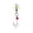 D, variant on Kiddiway Fishing Lures Spinner Baits Propeller - Rotating Flashy Spoon with Imitation Grub Hook, Crappie Hook, and Bread Worm Fake Bait for Freshwater Fishing