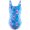 Blue, variant on 3T Swimsuit Girls Girls Swimsuits 1Piece Bathing Suits Fish Scale Kids Sport Summer Beach Swimwear 4-5 Years