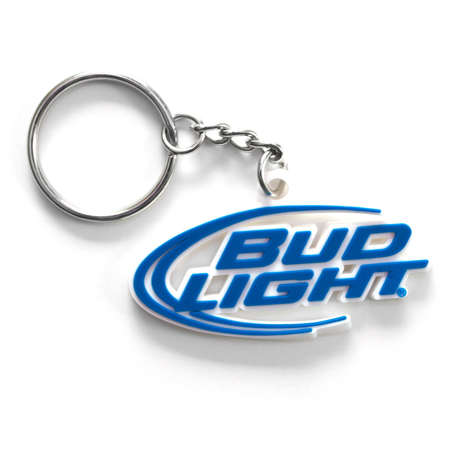 Budweiser Beer Baseball Key Chain 