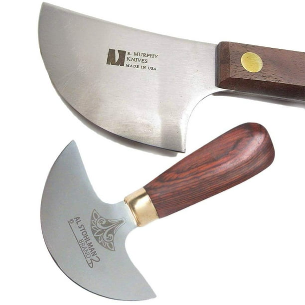 R Murphy & Al Stohlman Round Lead Cam Head Tandy Knife Set of 2 Professional MultiUse Knives