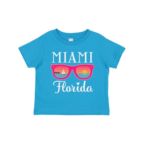 Inktastic Miami Florida Vacation Beach Trip Girls Toddler T-Shirt