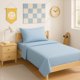 thumbnail image 2 of Juego de Sabanas Kyuden Home Algodón Baby Blue Individual, 2 of 6