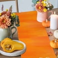 thumbnail image 4 of Hello Pumpkin Cotton Linen Table Runner, Washable Table Runners for Kitchen, Dining Room, Holiday, Home Party Table Decor, 13x108 Inches, 4 of 9