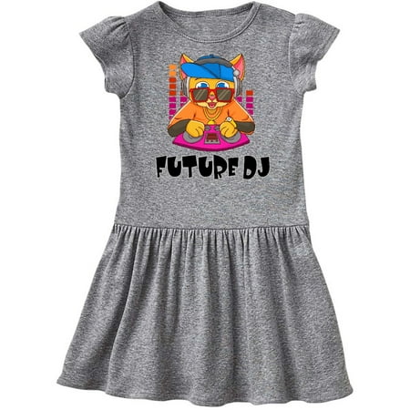 

Inktastic Future DJ Deejay Gift Toddler Girl Dress