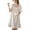 White, variant on Defitshape Women's Cotton Nightgown Soft Short Pajama Dress Princess Victorian Ruched Scoop Neck Short Sleeve Sleeping Shirt Summer Fall Frilly Hem Nightshirt Fall Comfy Sleepwear White Large
