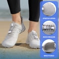 thumbnail image 3 of AUXDIQ Water Shoes Women Men Quick Dry Aqua Shoes Barefoot Beach Swim Shoes, 3 of 6