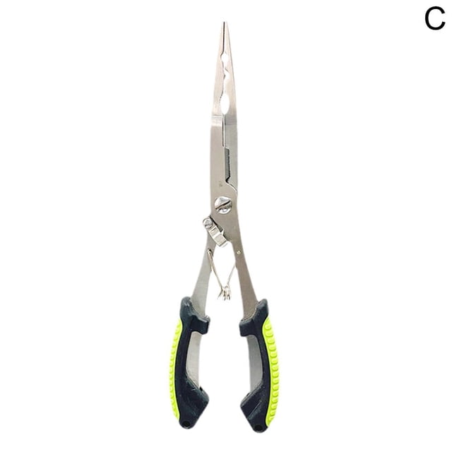 Fish Pliers Ergonomics Anti-slip High-strength Multifunctional Cut Fishing Li L4 B6Q6